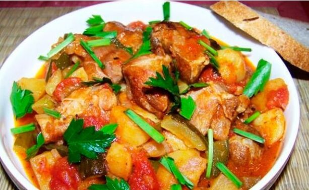 Мяса з гароднінай